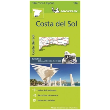 Costa del Sol - Zoom Map 124: Map Michelin Edition