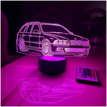 3D lampa Vācu E39 M-pack universāls