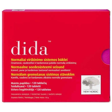 NEW NORDIC DIDA tabletes N120