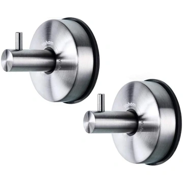 YOHOM 2Pcs Vacuum Suction Cup Hooks Holder Stick t