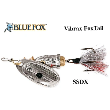 Rotējošais māneklis Blue Fox Vibrax Foxtail SSDX 6