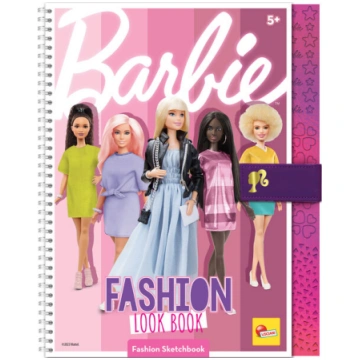 Skiču burtnīca Barbie Fashion Look Book