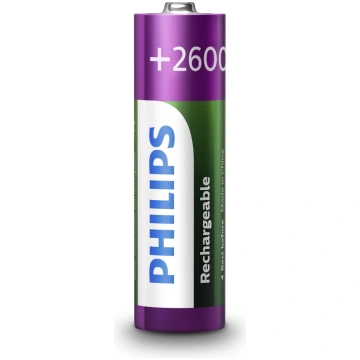Philips Baterija Akumulatora Aa Nimh 2600mah 2gab