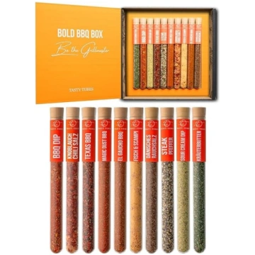 Tasty Tubes – Bold BBQ Box – garšvielu komplekts –