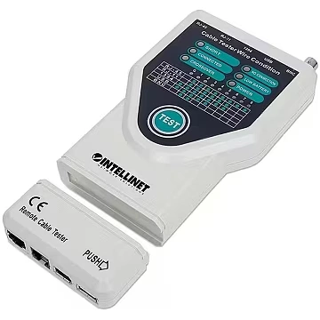 Intellinet Cable tester 5-in-1 RJ11 / RJ45 / FireW
