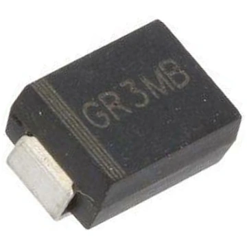 Diode: rectifying; SMD; 1kV; 3A; 500ns; SMB; Ufmax