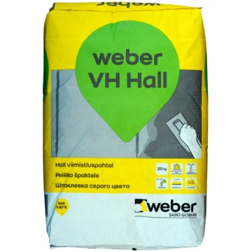Weber VH Gray pelēka mitrumizturīga nobeiguma špak