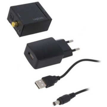 Analog-to-digital converter; 5VDC; Input: RCA sock