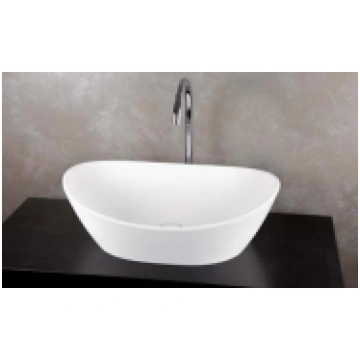 PAA AMORE izlietne 600x370 SilkStone balta