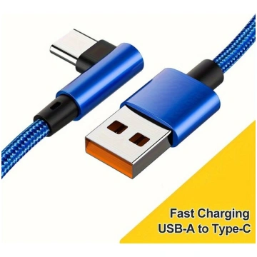90-grādu 7A 100W USB C kabelis Mate60/50/40 Pro āt