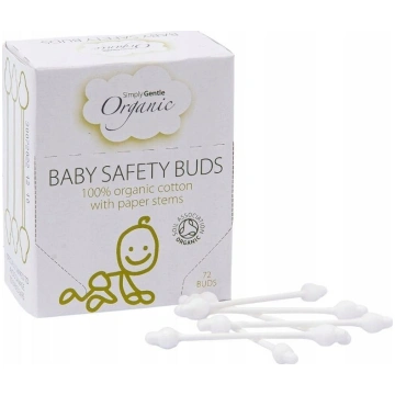 Simply Gentle Bezpieczne Patyczki do Uszu dla Dzie