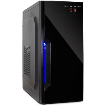 Chassis INTER-TECH B-42 Black Midi Tower, ATX, 2xU