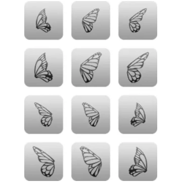 AIRnails Trafareti "Level 2"