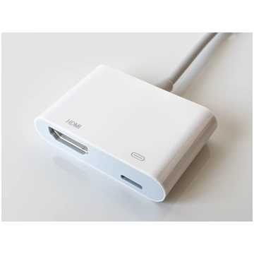 iPhone HDMI adapteris ar Lightning