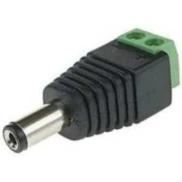 POWER CONNECTOR PLUG-SCREW/WTYKDC GENWAY