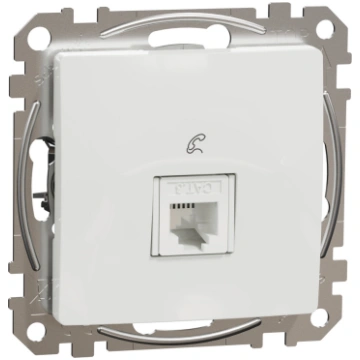 Schneider Electric telefona ligzda 1xRJ11 z/a (meh