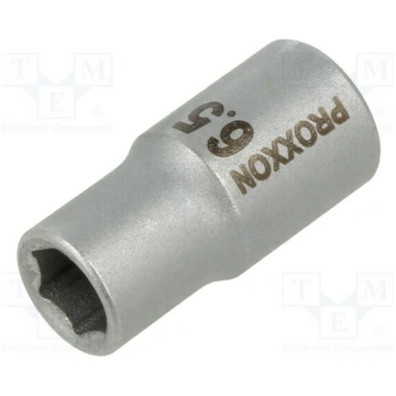 Socket: 6-angles; socket spanner; HEX 6.5mm; 1/4" 