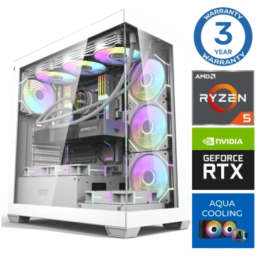 INTOP AQUA Ryzen 5 9600X 32GB DDR5 1TB M.2 NVMe SS