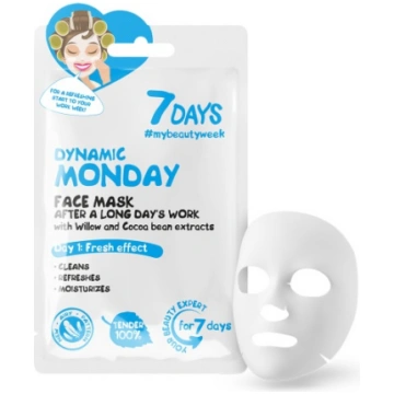 7DAYS Sejas maska Možā pirmdiena ar vītola mizas u