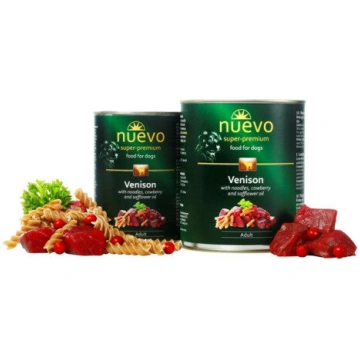 Nuevo Super Premium Venison Ar Brieža Gaļu, Brūkle
