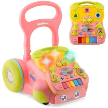 Ricokids 2-in-1 Izglītojošais staigulis ar mūziku 