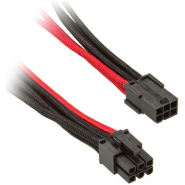 SilverStone PCIe 6-pin - PCIe 6-pin, 0.25m, (SST-P