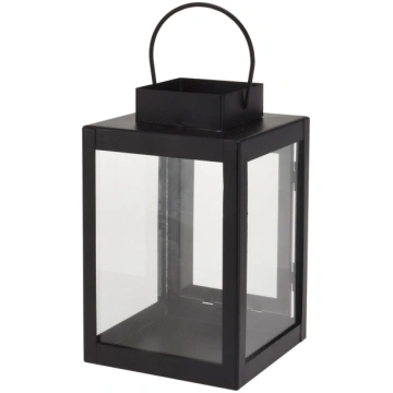 Laterna NB1200100, metāls, 16 cm, melna krās