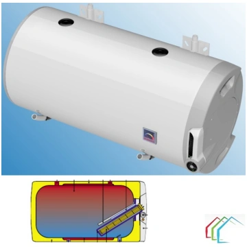 Kombinēts boileris 160l horizontāls DRAŽICE OKCV 1