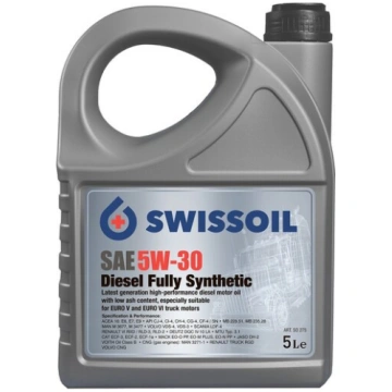 DIESEL SYNTHECO SAE 5W-30, 5L Swissoil