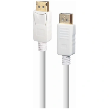 CABLE DISPLAY PORT 1.8M/WHITE CC-DP2-6-W GEMBIRD C