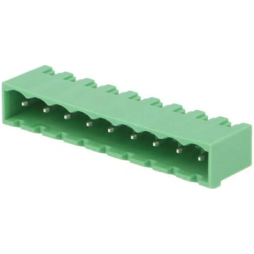 Connector: pluggable terminal block; socket; male;