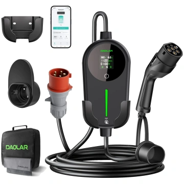 [Flagship] Daolar Mobile Wallbox 11 kW with Electr