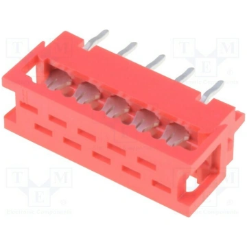 Connector: wire-board; adapter; PIN: 10; 1.5A; IDC
