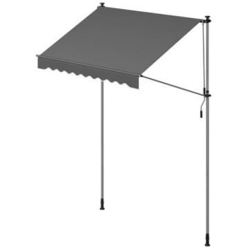 Markīze, SONGMICS spiedpogas markīze, 350x120 cm, 