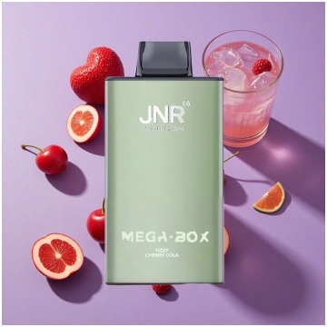 Fizā Čeriju Kola JNR Mega Box 25000 Puffs Vienreiz