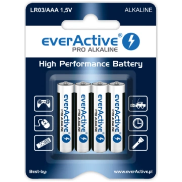 LR03 4BL everActive Pro Alkaline | ALEV03B4 | 5902