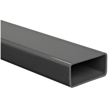 Caurule, taisnstūris, tērauds, 300