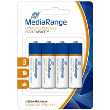 BATTERY LITHIUM MIGNON AA 1.5V/4PCS MRBAT154 MEDIA