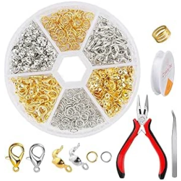 Chain Clasp, 464 Pieces Clasps for Bracelets Set, 