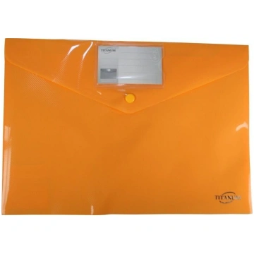 Plastmasas mape ar sprādzi A4 dzeltena 180 mikroni