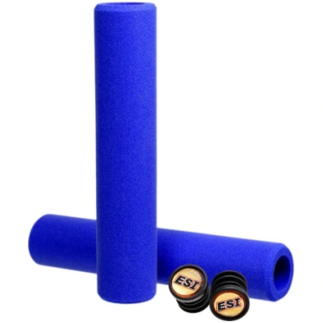 Stūres rokturi ESI Racer"s Edge blue GRIP725