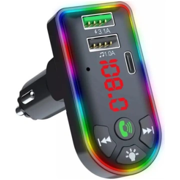 FM modulators automašīnai ar USB Type-C savienotāj