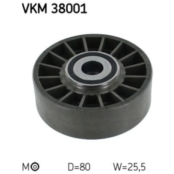 Siksnas spriegotājs, Ķīļsiksna SKF VKM 38001