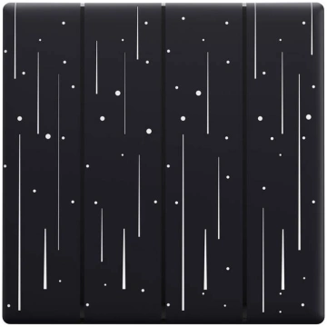Decorative cover / cap for T5 SONOFF Star 4C touch