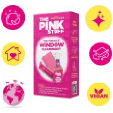 Pink THE Rožinis STUFF logu tīrīšanas komlekts 850