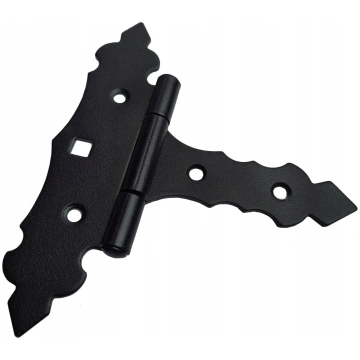 Domax GATE HINGE DEC ZOF75 75X35X130X2.0 BLACK 150