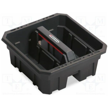 Cargo tool tray; black; CARGO PLUS; 300x300x133mm;