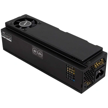 UNYKAch barošanas bloks ITX 150 W, enerģijas patēr
