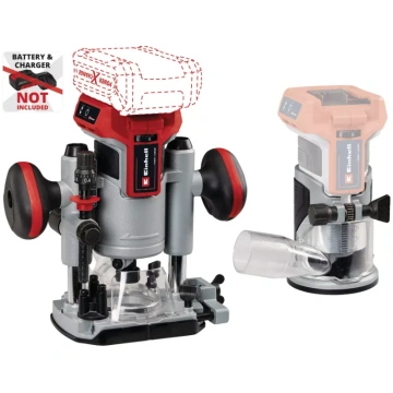 Akumulatora frēze EINHELL TP-RO 18 Set Li BL-Solo,