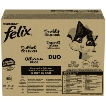 PURINA Felix Fantastic Duo Mix Countryside - mitrā